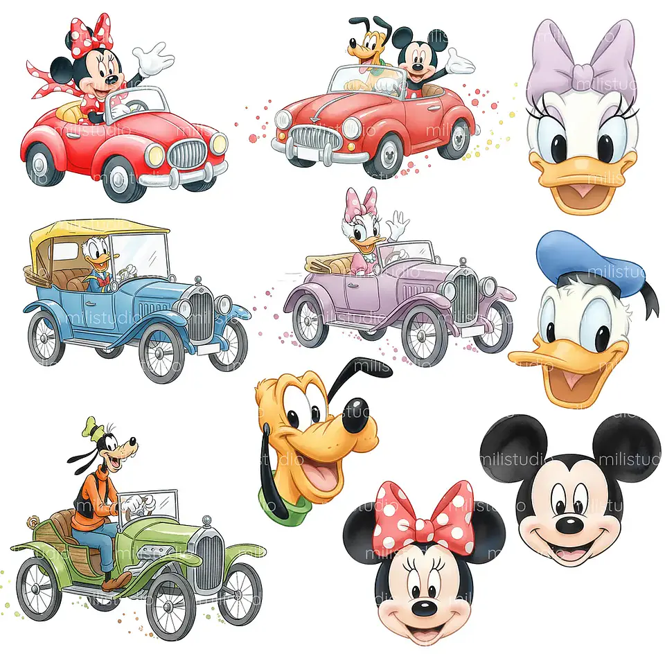 Kit Digital Mickey e Amigos 15
