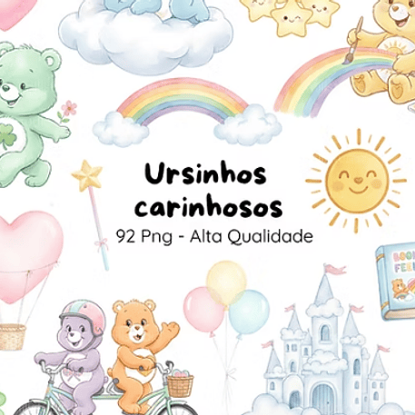 Kit Digital Ursinhos Carinhosos 1