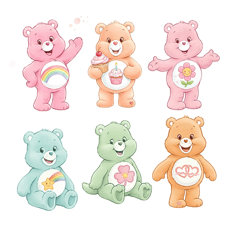 Kit Digital Ursinhos Carinhosos 5