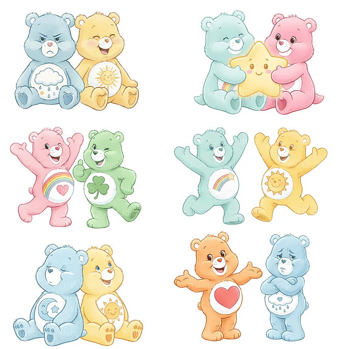Kit Digital Ursinhos Carinhosos 13