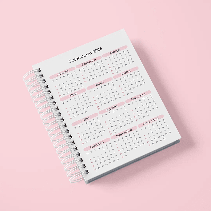Arquivo Agendamento Datado 2026 Rosa 4