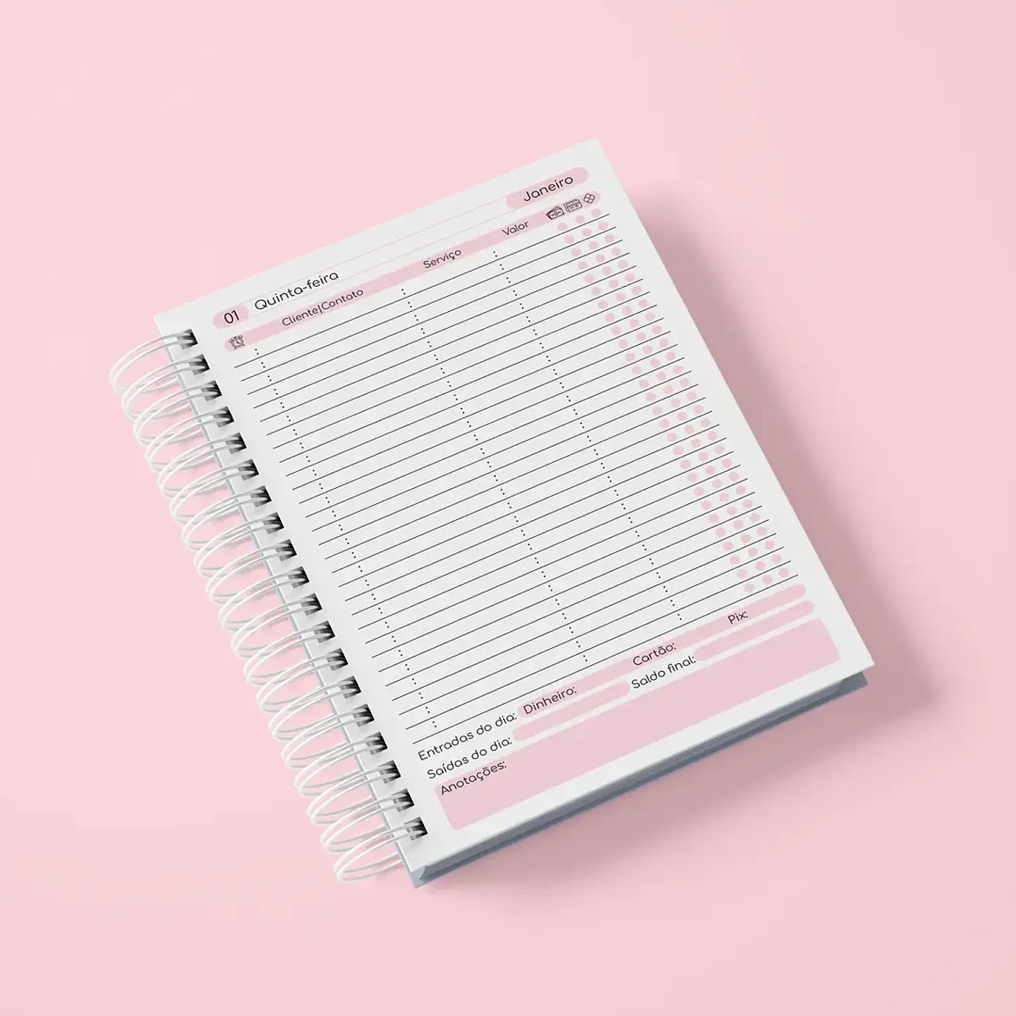 Arquivo Agendamento Datado 2026 Rosa 5