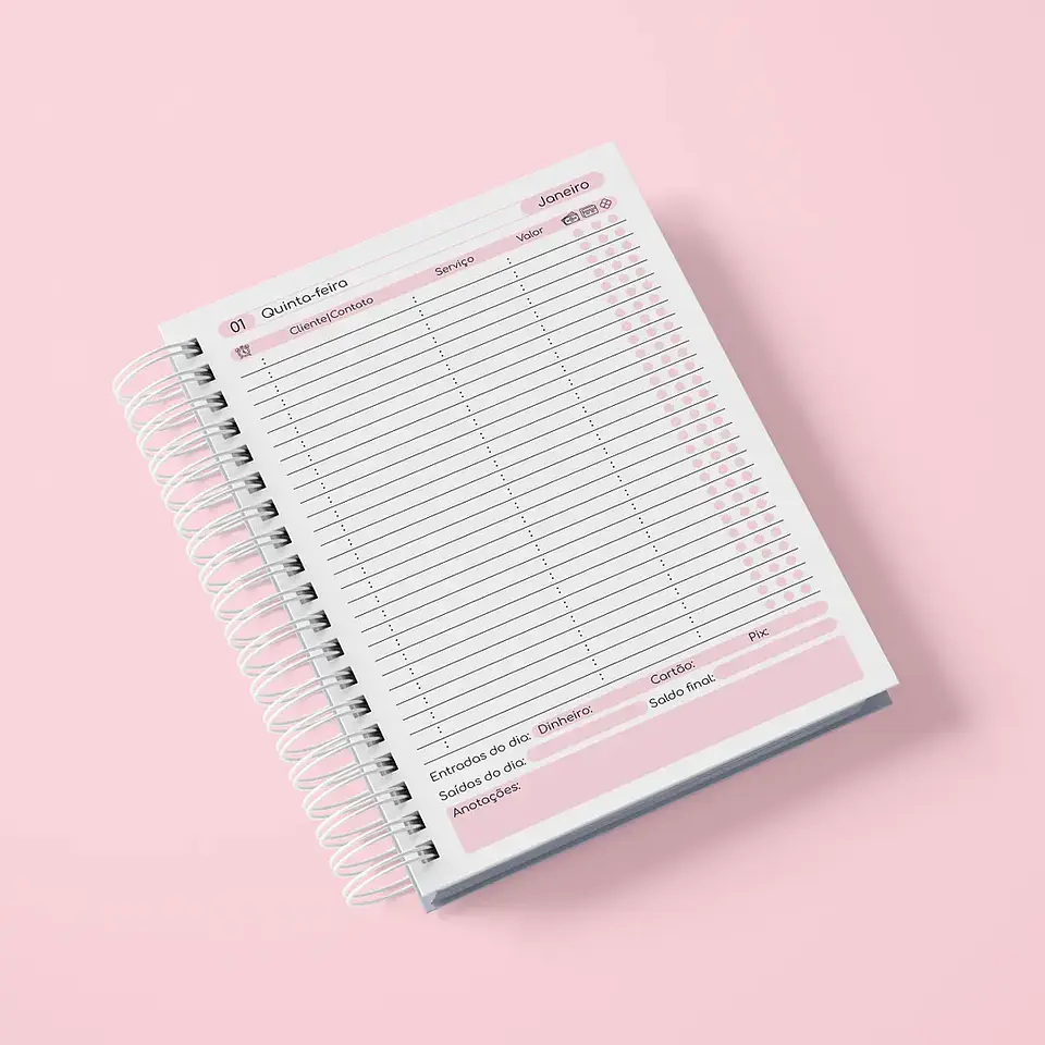 Arquivo Agendamento Datado 2026 Rosa 5