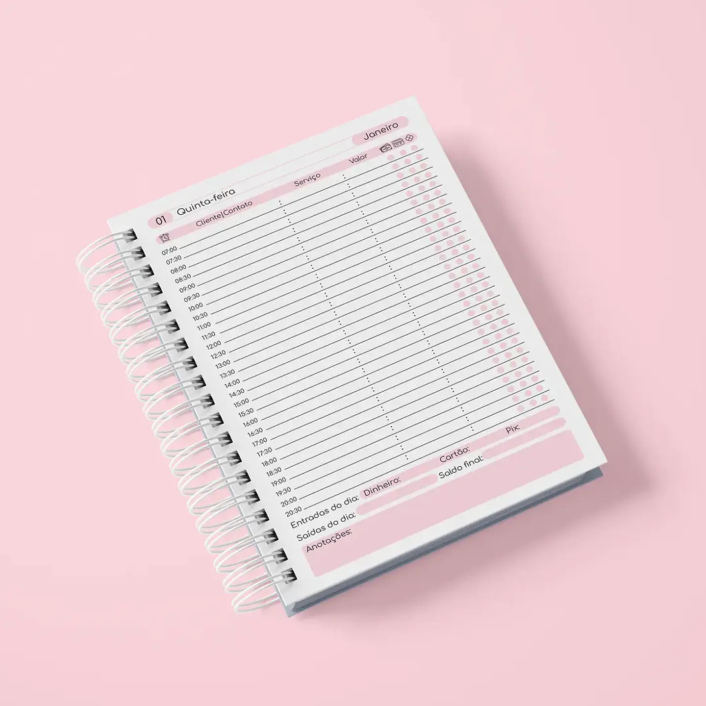 Arquivo Agendamento Datado 2026 Rosa 9