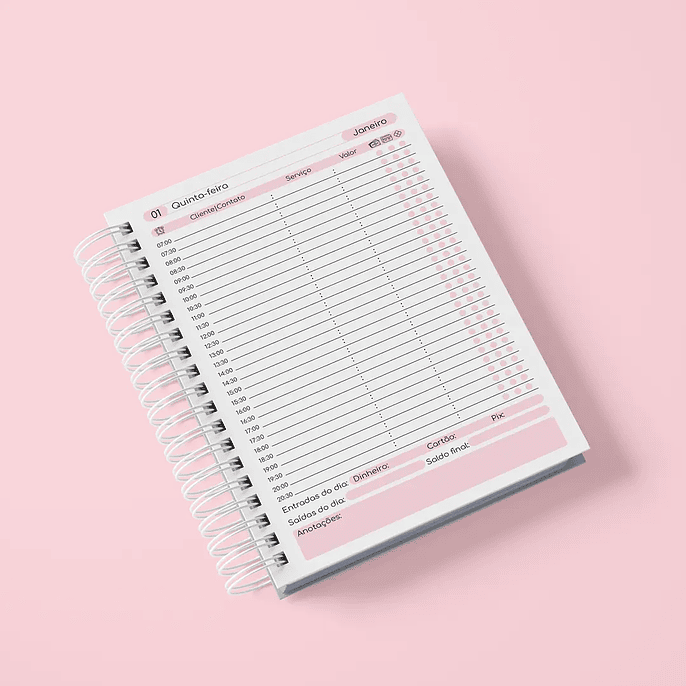 Arquivo Agendamento Datado 2026 Rosa 9