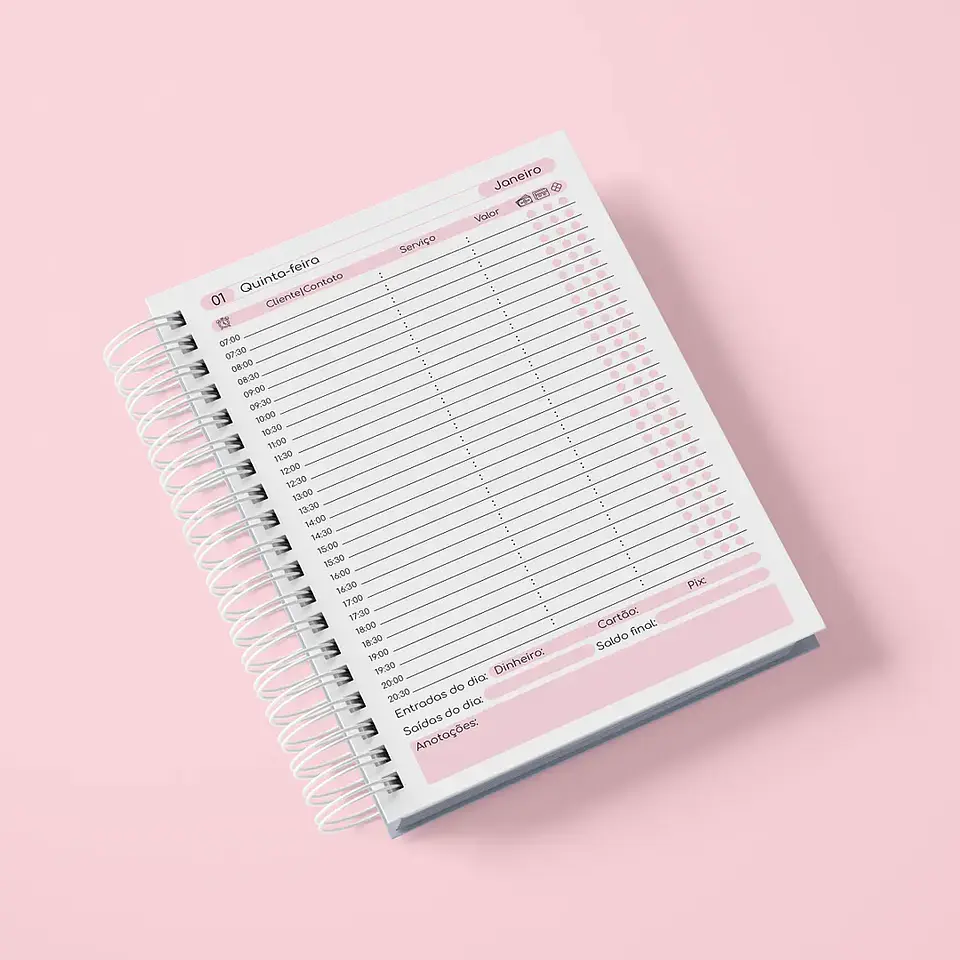 Arquivo Agendamento Datado 2026 Rosa 9