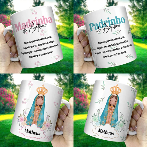 Arquivo Caneca Padrinhos Nossa Senhora