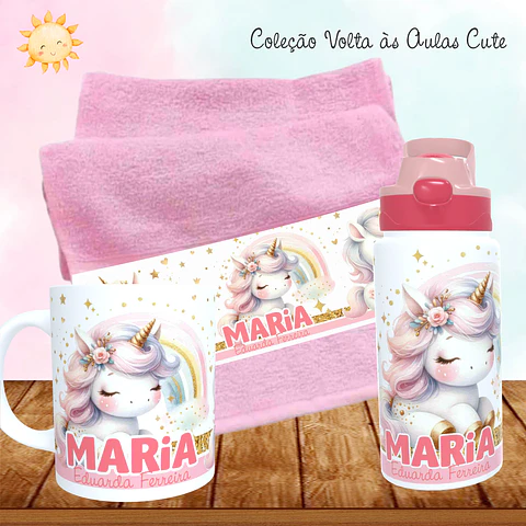 Arquivo Volta ás Aulas Combo Sublimação