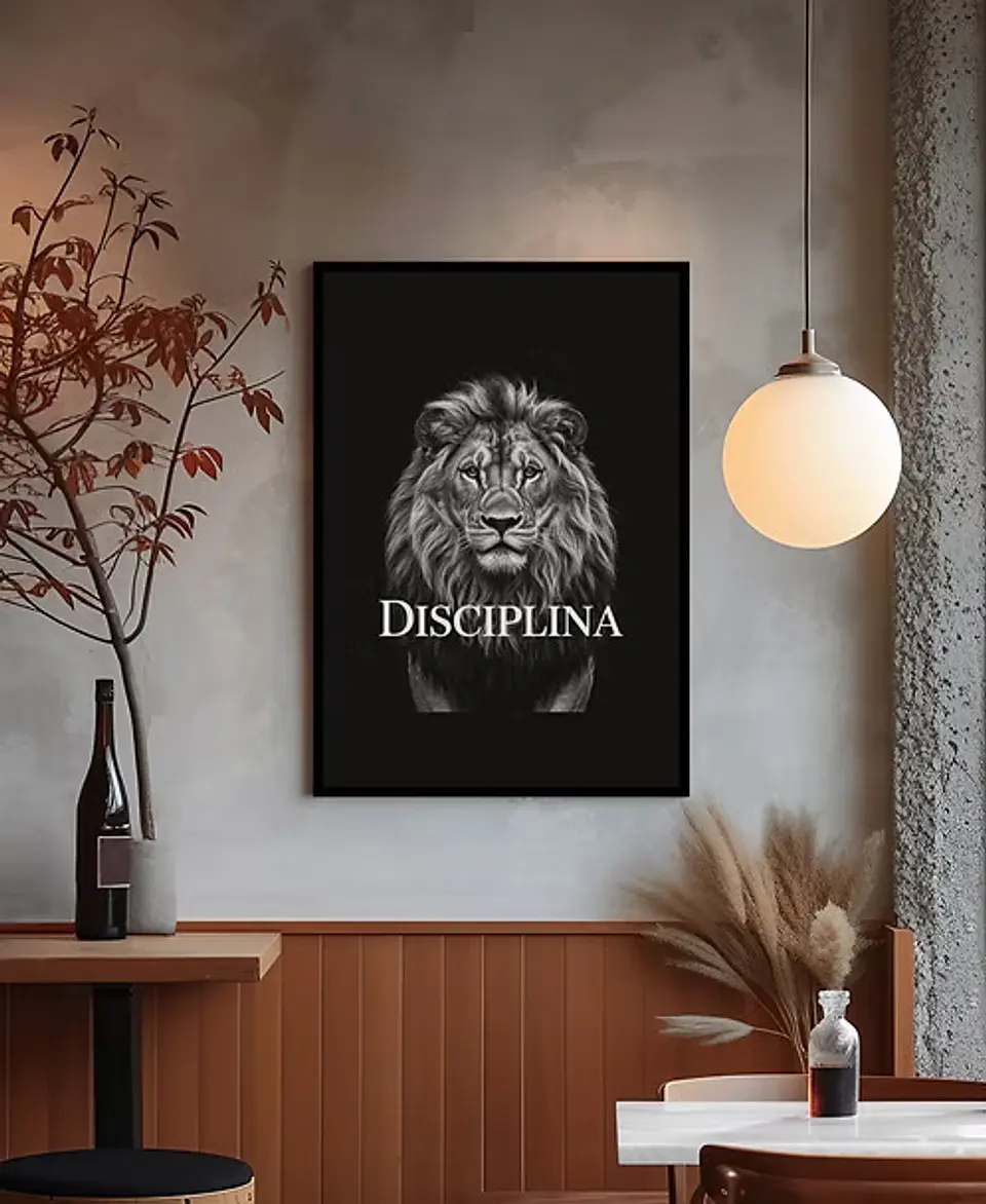 Arquivo Sublimação Quadro Leão 1