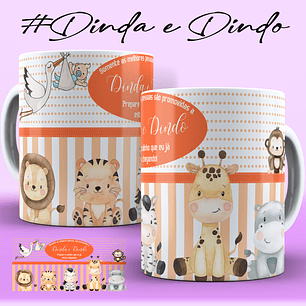 Arquivo caneca dindos Safari