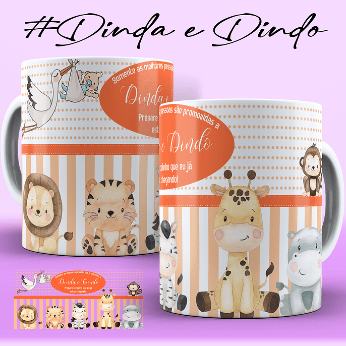 Arquivo caneca dindos Safari 1