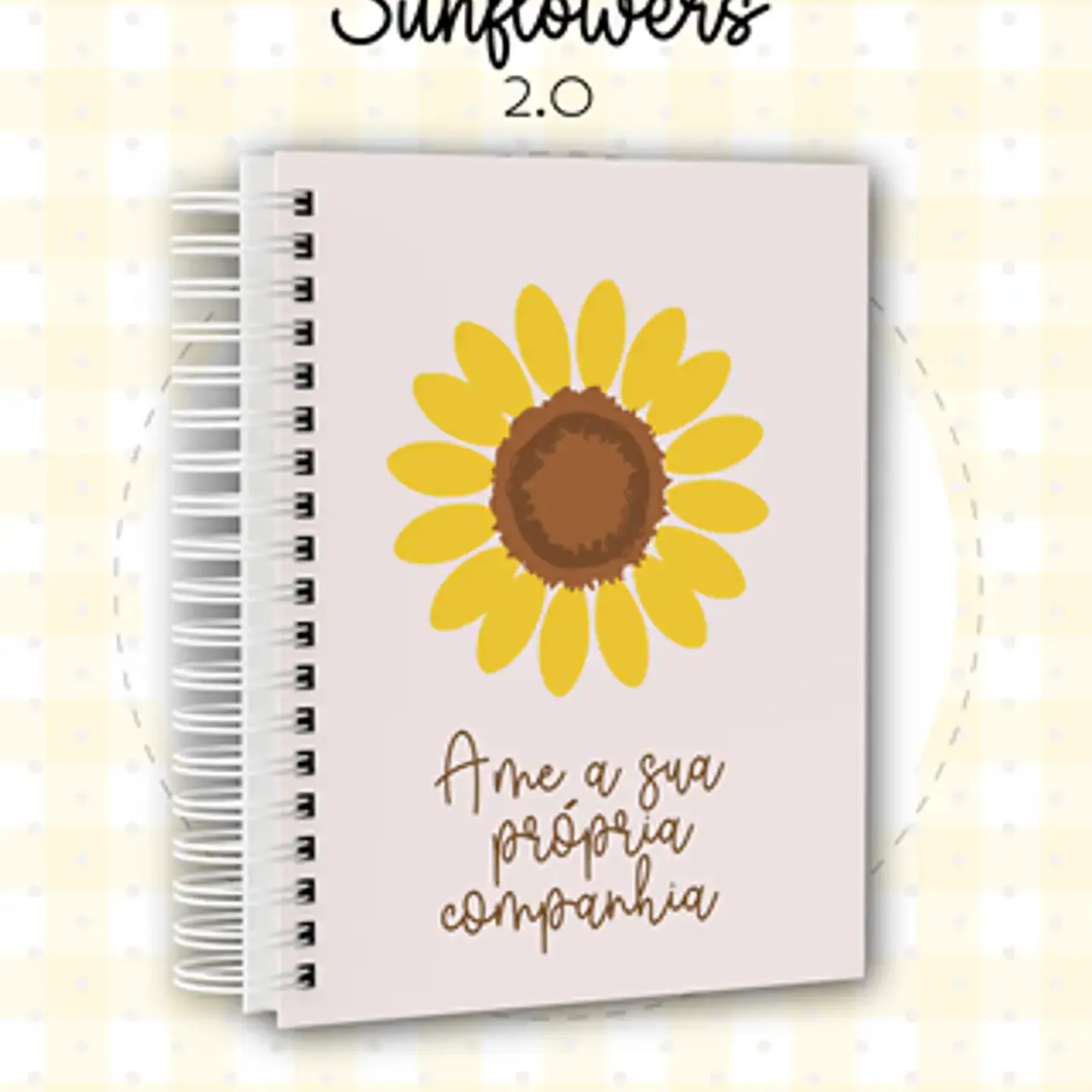 Arquivo Coleção Agenda Sunflowers Girassol - Dream Arts 2