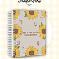 Arquivo Coleção Agenda Sunflowers Girassol - Dream Arts - Thumbnail 4