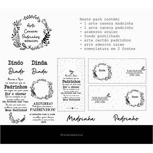 Arquivo caneca dindos