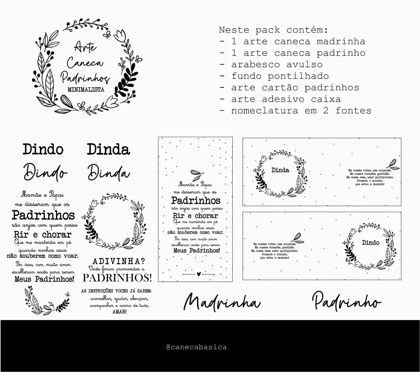 Arquivo caneca dindos 1