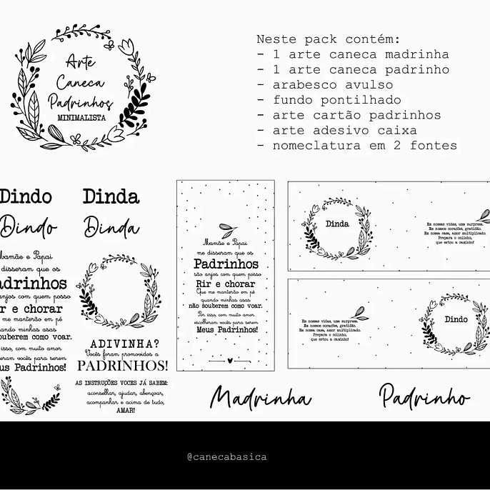 Arquivo caneca dindos 1