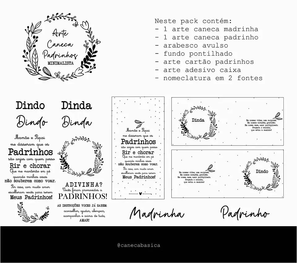 Arquivo caneca dindos 1