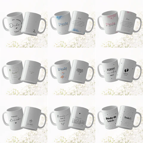 Arquivo caneca dindos