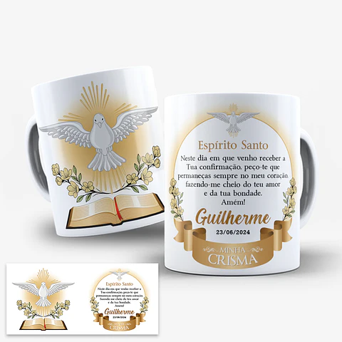 Arquivo caneca dindos