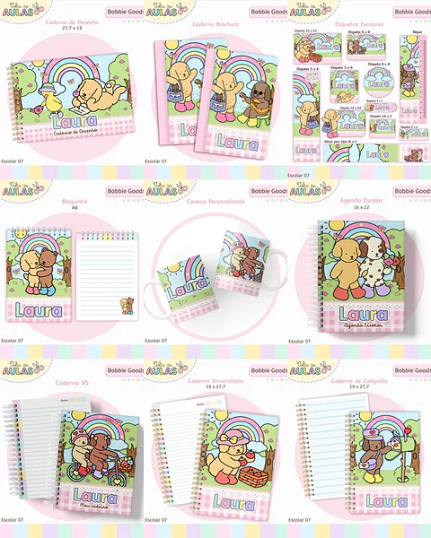 Arquivo Escolar Bobbie Goods 2026