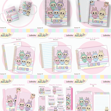 Arquivo Escolar Labubu 2026 1