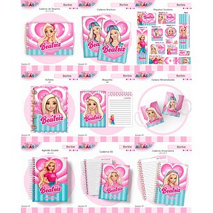 Arquivo Escolar Barbie 2026