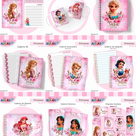 Arquivo Escolar Princesas 2026 1