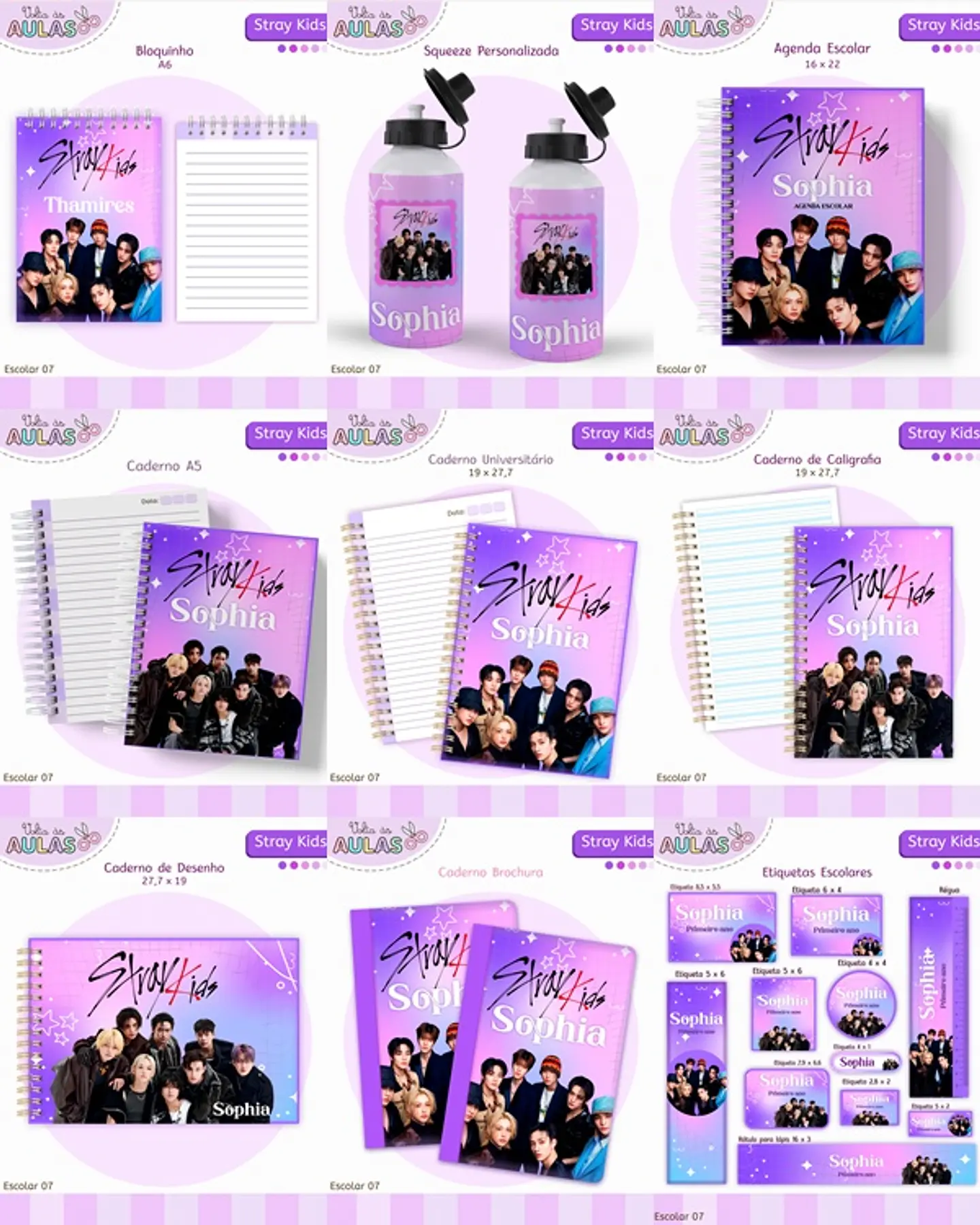 Arquivo Escolar Stray Kids 2026 1