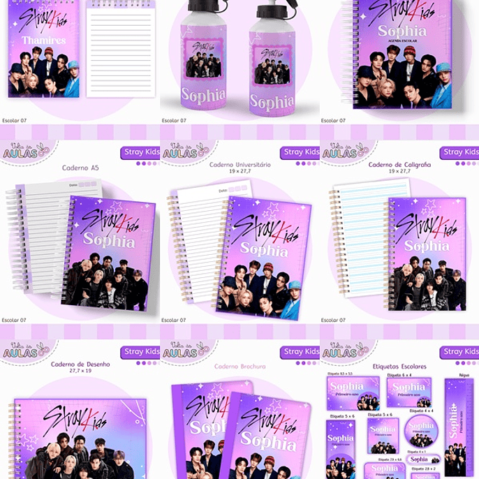 Arquivo Escolar Stray Kids 2026 1