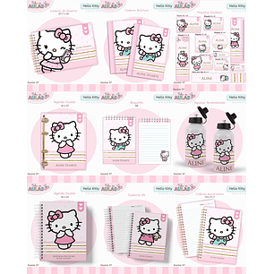 Arquivo Escolar Hello Kitty 2026
