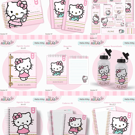 Arquivo Escolar Hello Kitty 2026 1