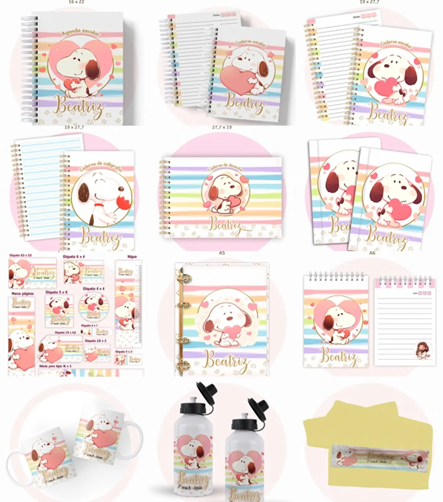 Arquivo Escolar Snoopy 2026 1