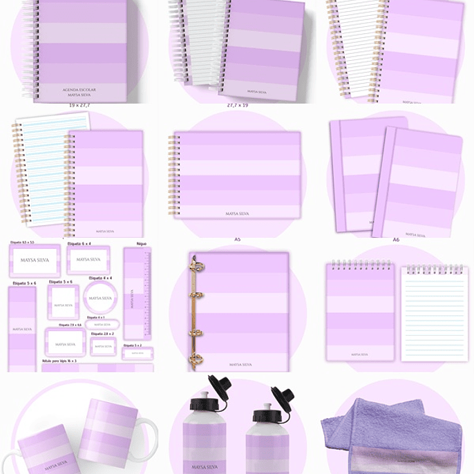 Arquivo Escolar Lilás Neutro 2026 1