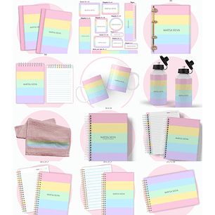 Arquivo Escolar Neutro Candy 2026