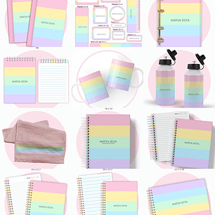 Arquivo Escolar Neutro Candy 2026