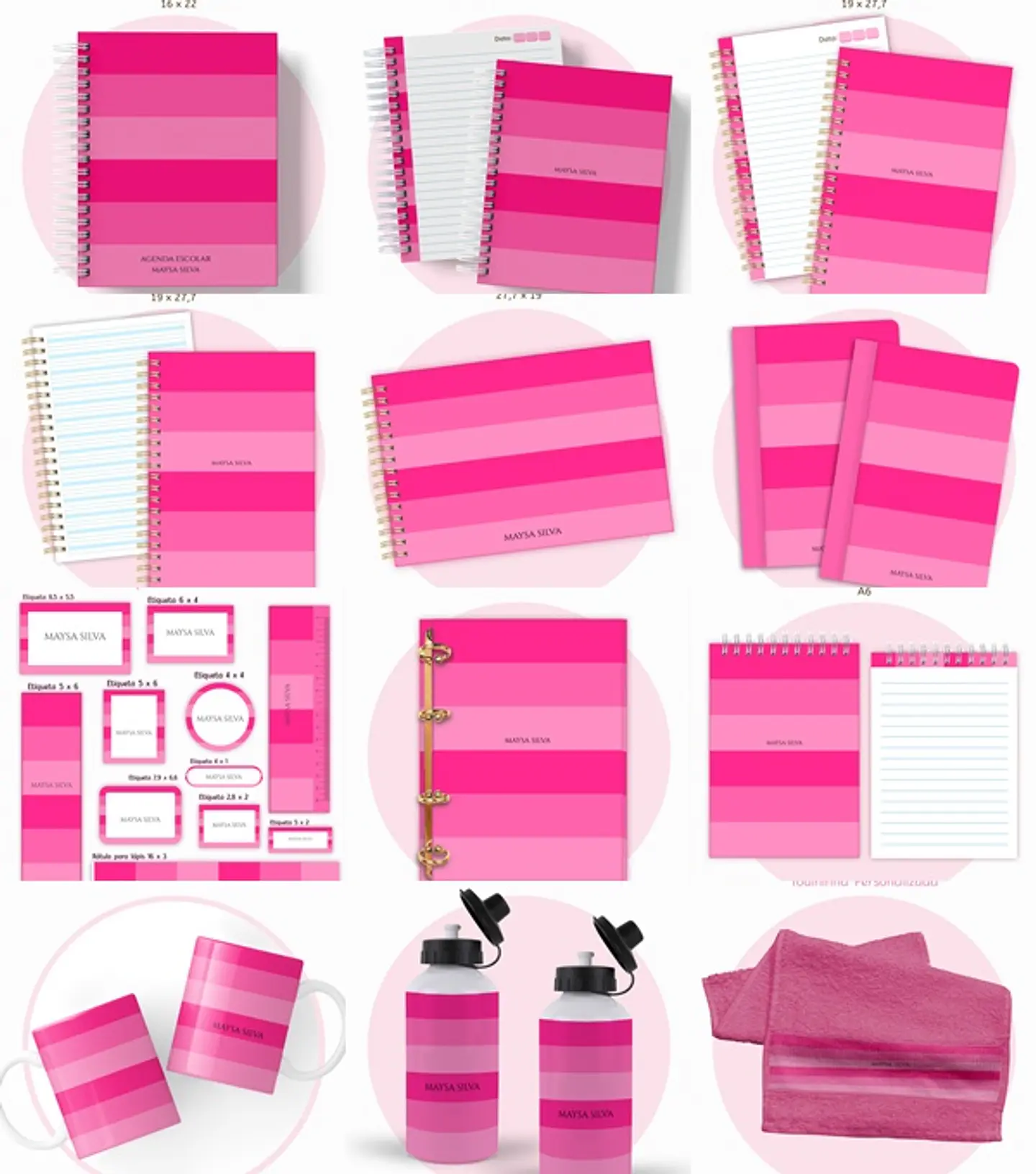 Arquivo Escolar Neutro Pink 2026 1
