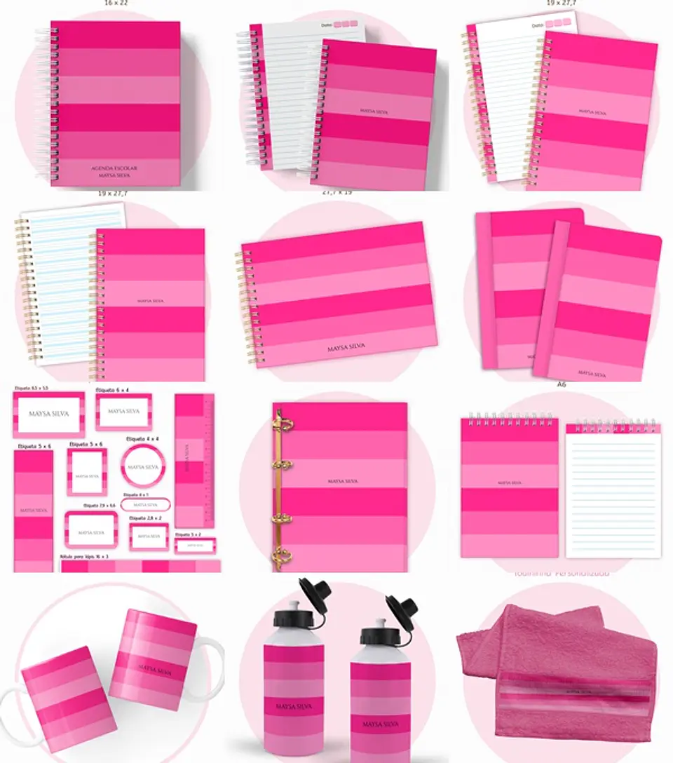 Arquivo Escolar Neutro Pink 2026 1