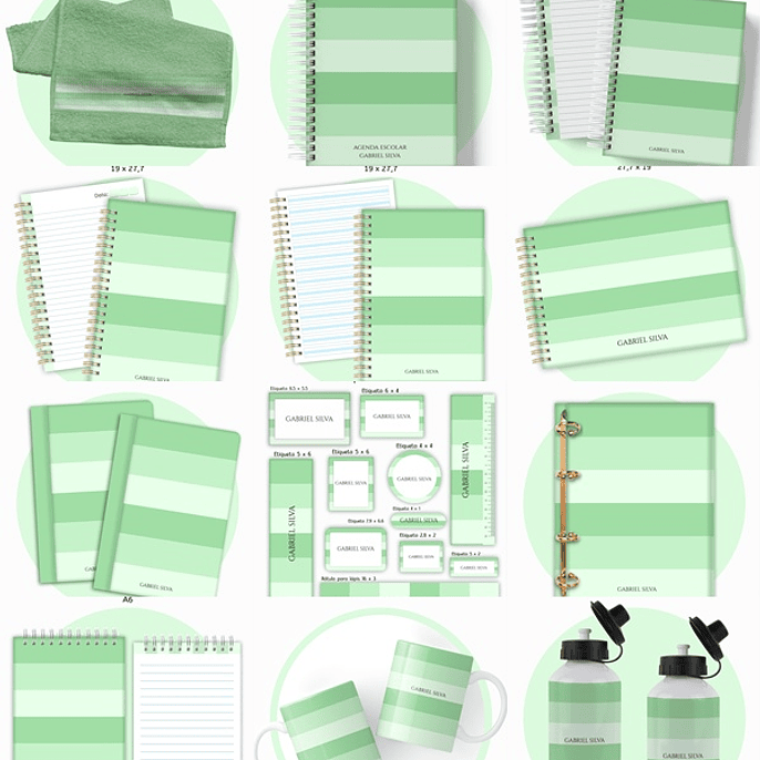 Arquivo Escolar Verde Neutro 2026 1