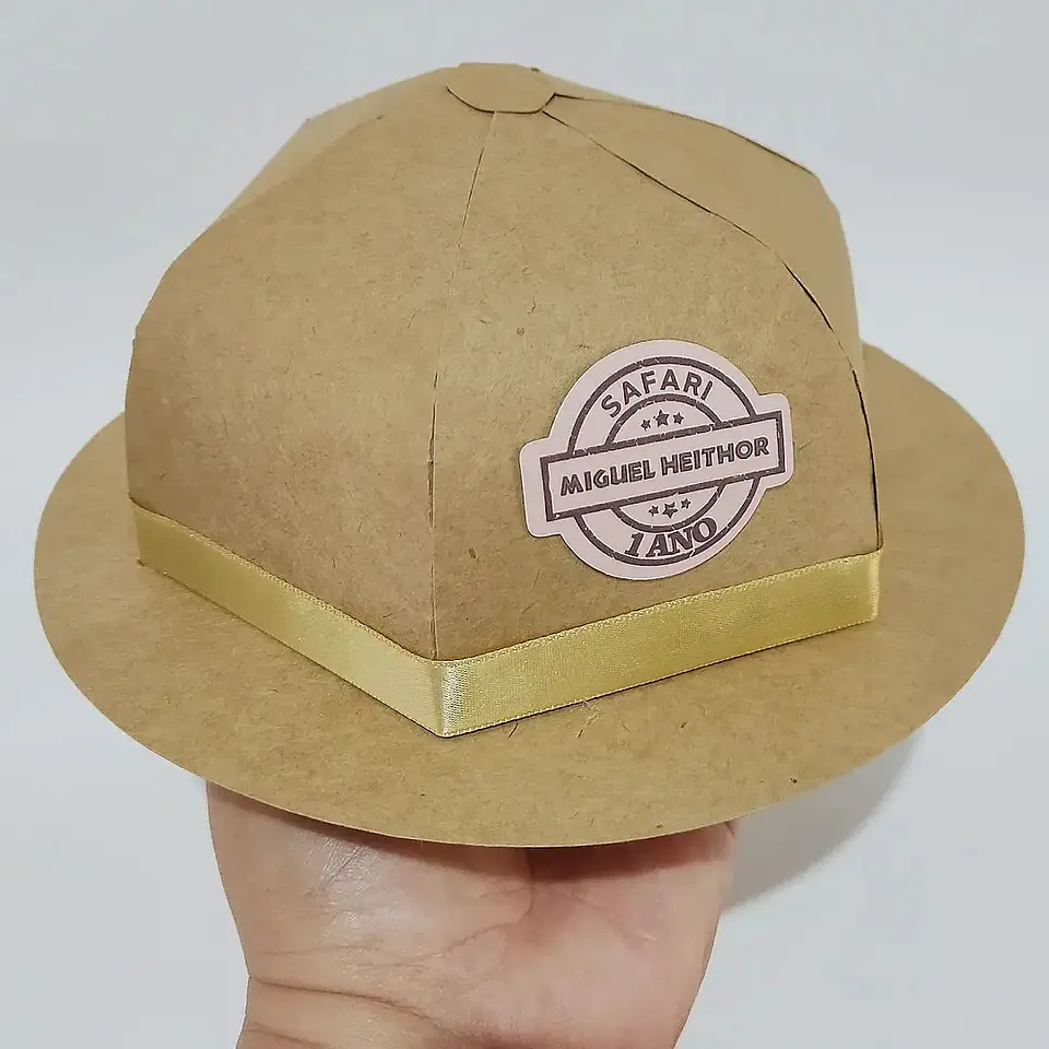 Arquivo de corte Chápeu Safari - CRIAR BV 1