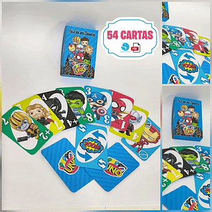 Arquivo de Corte UNO Vingadores - CRIAR BV