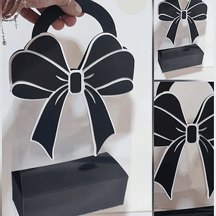 Arquivo Sacola Laço Grande Acetado - Criar Bv