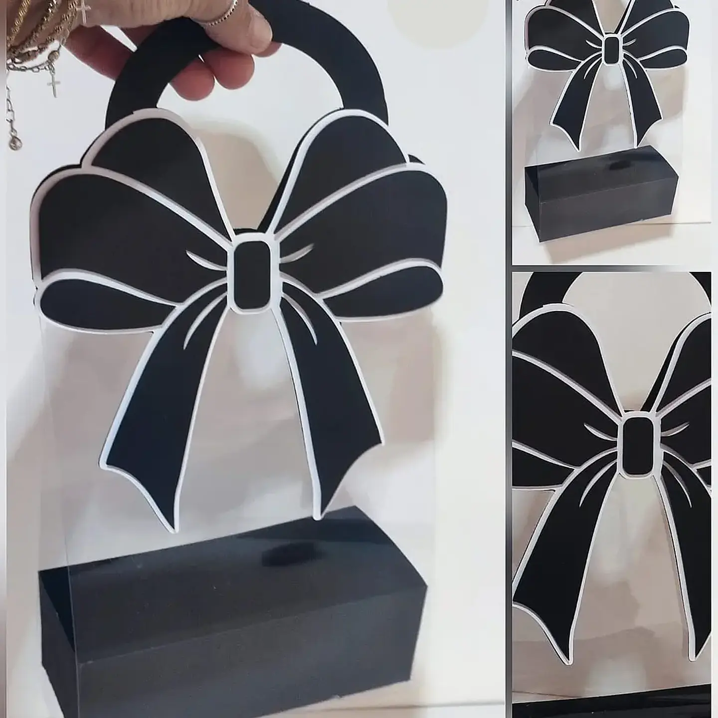 Arquivo Sacola Laço Grande Acetado - Criar Bv 1