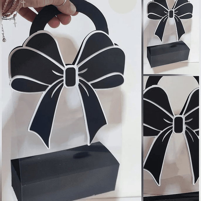 Arquivo Sacola Laço Grande Acetado - Criar Bv 1