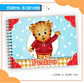 Arquivo Escolar Daniel Tigers - Thumbnail 5