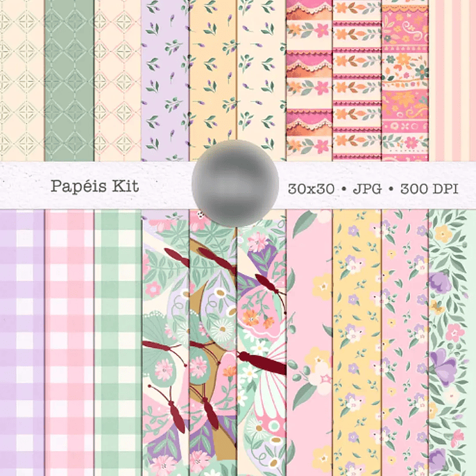 Arquivo Dia da Mulher Flor de Maria - Combo Ilustrações 8