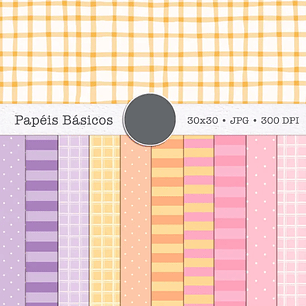 Kit Digital Dia da Mulher Combo Papéis