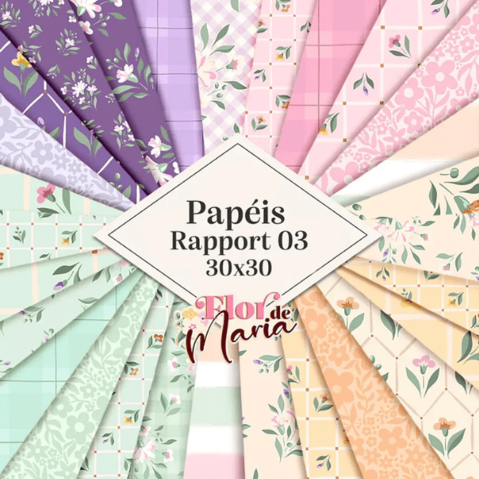 Kit Digital Dia da Mulher Combo Papéis 3