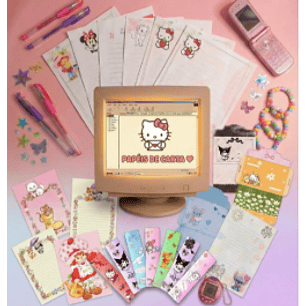 Arquivo de Corte Papéis de Carta