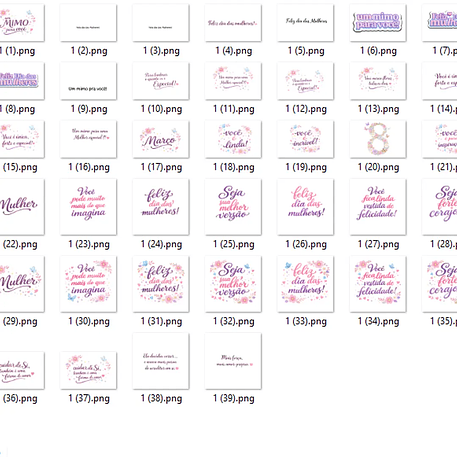 Kit Digital Dia da Mulher 2