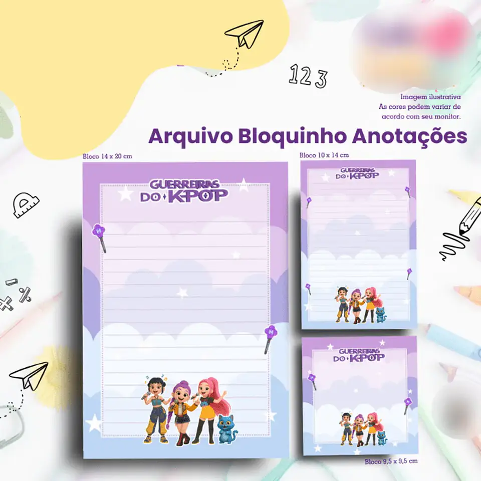 Arquivo Combo Miolo Guerreiras do K-pop 1